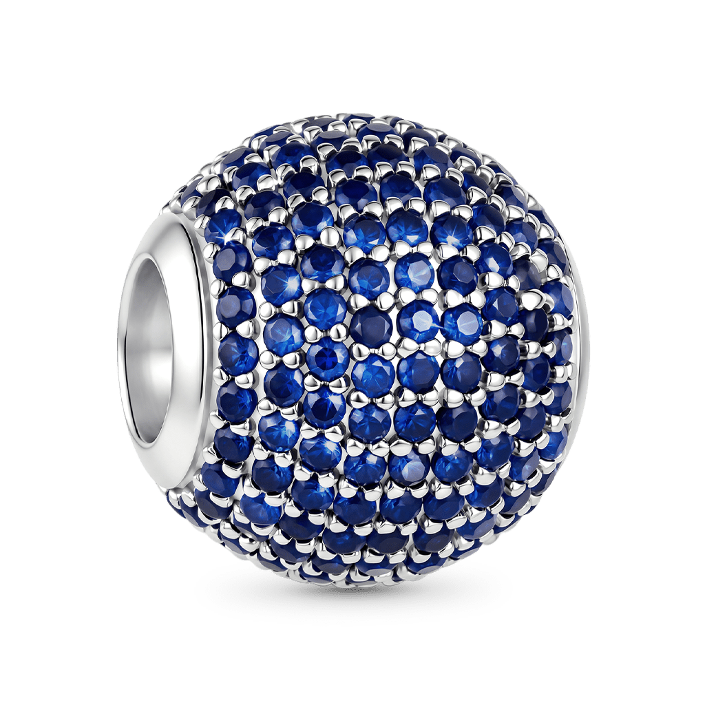 Gnoce Moon & Star Charm Platinum-plated Silver Blend_5