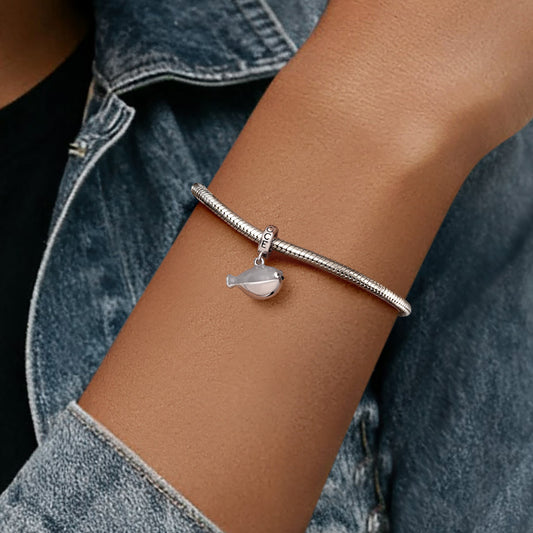 Gnoce Sacabambaspis Charm Platinum-plated Silver Blend_2