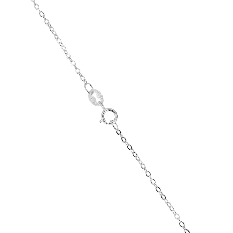 Gnoce "With You Together" Handcrafted 925 Sterling Silver Basic High Quality Cassic Style Necklace For Her_2