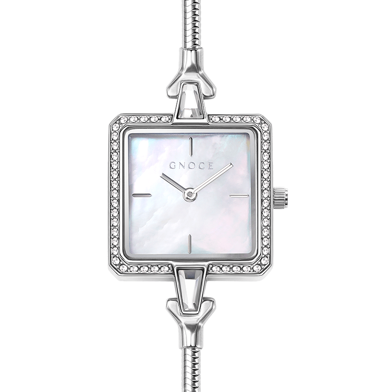 Bracelet Square Watch can be Personalized with Charms_1