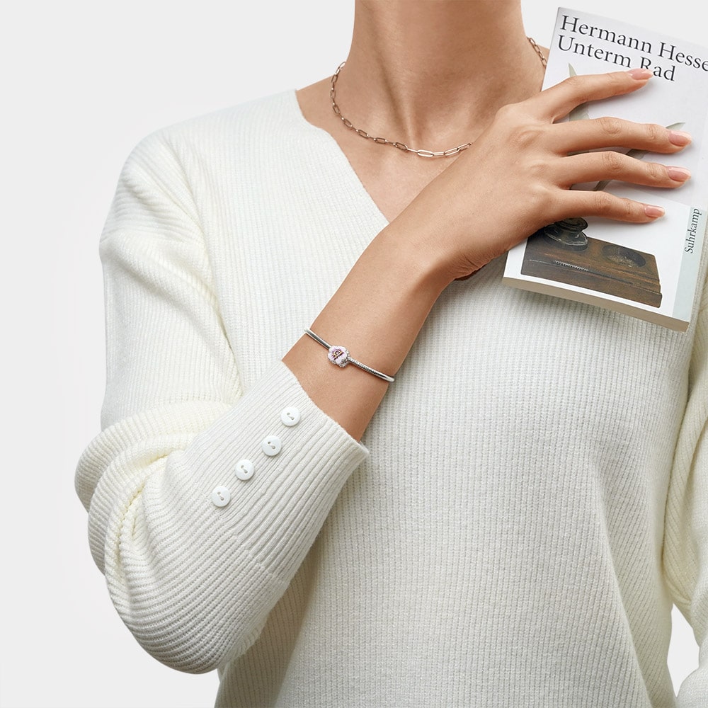 Gnoce Pink Cherry Blossoms Charm_4