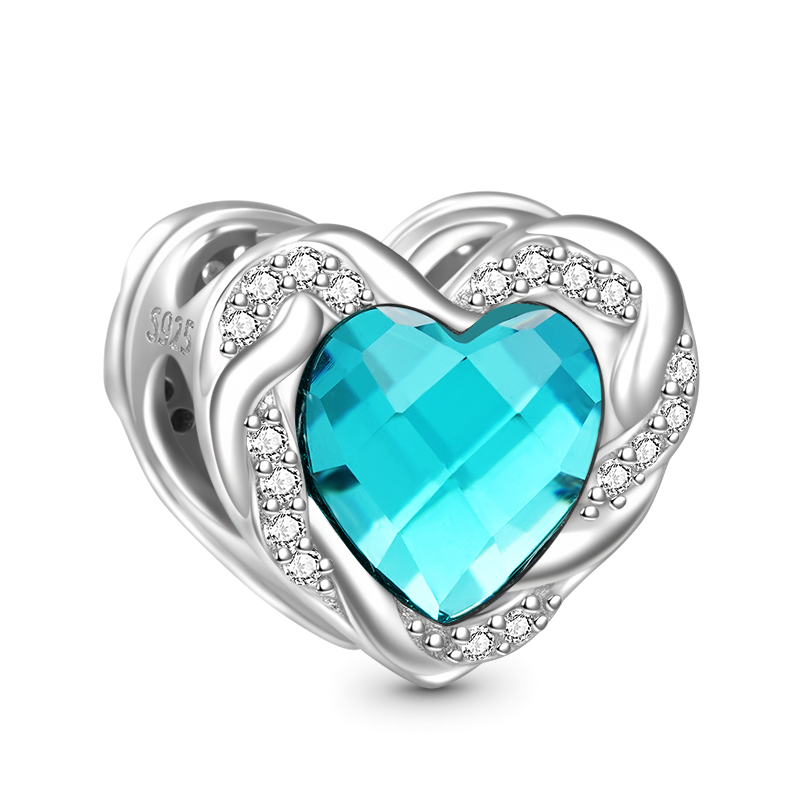 Gnoce Heart-shaped Birthstone Charm_2