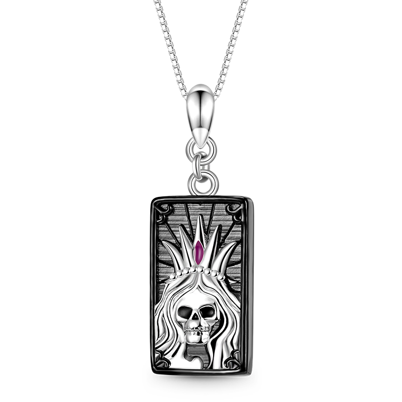 Gnoce Sparkling "the Empress" Tarot Necklace_1