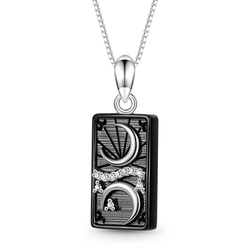 Gnoce "the Moon" Tarot Necklace_1
