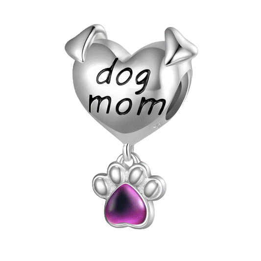 Gnoce Pet Dog Mom Paw Mood Charm_1