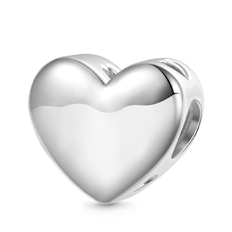 Gnoce Initial Letters Personalized Heart Charm_2
