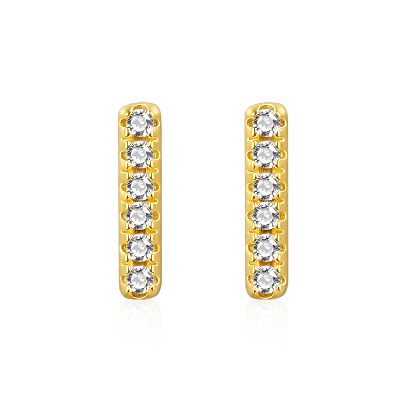 Gnoce Dainty Bar Stud Earrings_1