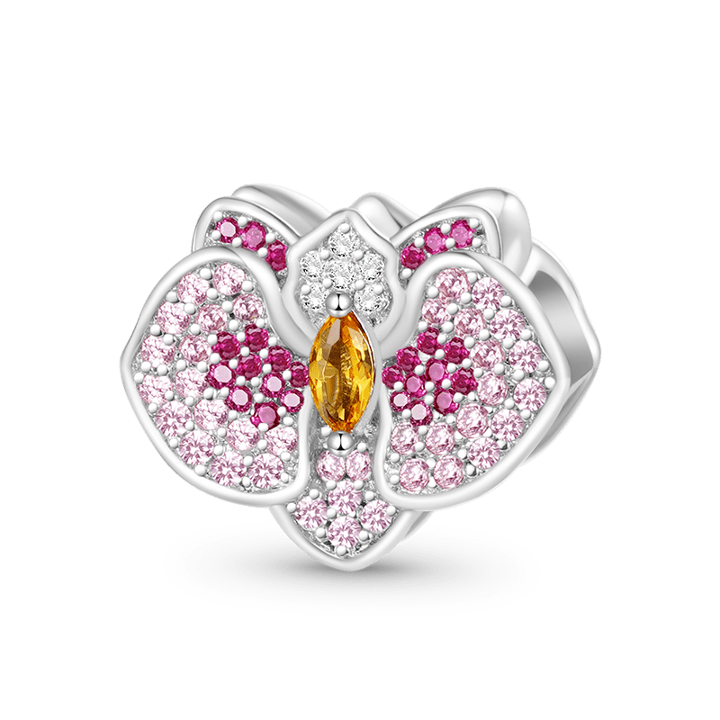Gnoce Orchid Flower Charm_1