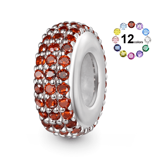 Gnoce Sparkling Birthstone Basic Stopper Charm_1
