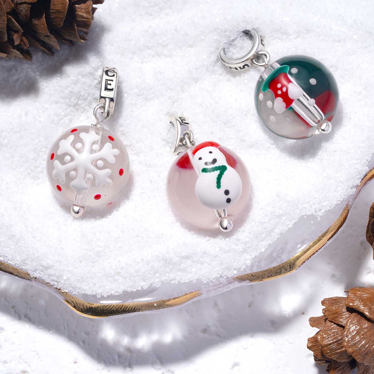 Gnoce Christmas Stocking Pendant Dangle Charm_2