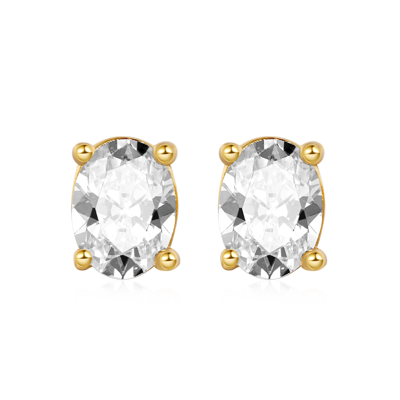 Gnoce Oval Stud Earring_1