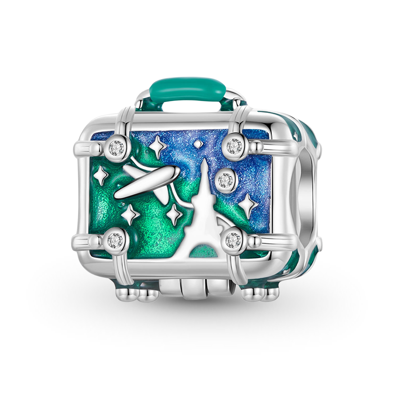 Gnoce Travel Suitcase Charm_1