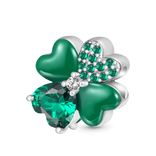 Gnoce Lucky Four Leaf Clover Charm_1