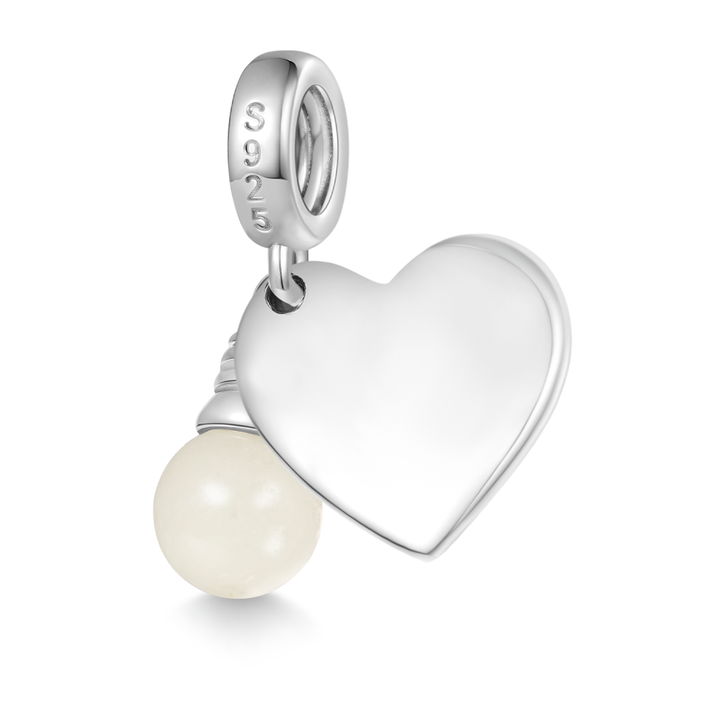 Gnoce "You light up my life" Light Bulb Glow-in-the-Dark Pendant Dangle Charm_3