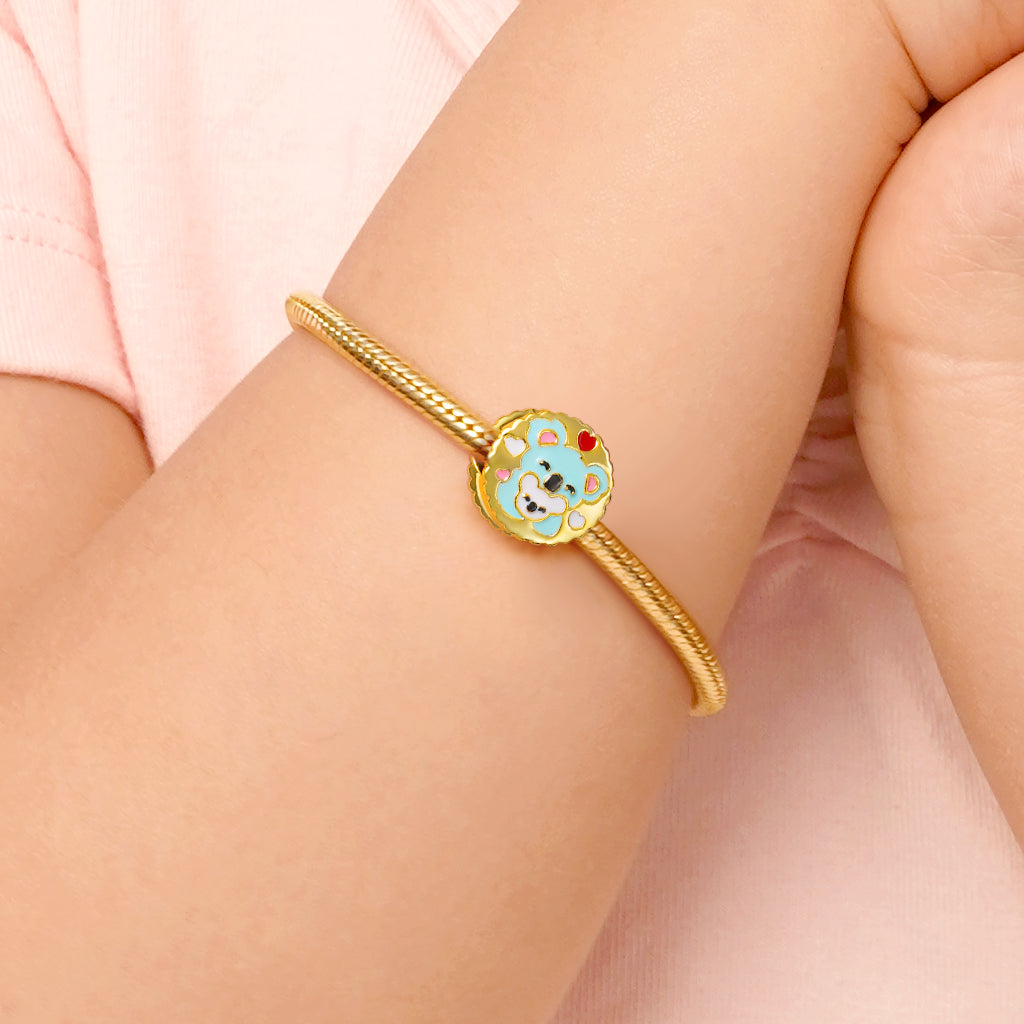 Koala Mother & Child Charm Bead Sterling Silver 18K Gold Plated Mother's Day Gift_4