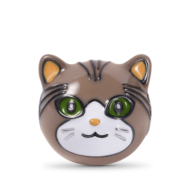 British Shorthair Cat Charm Bead Sterling Silver_1