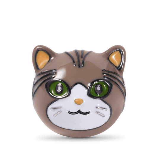 British Shorthair Cat Charm Bead Sterling Silver_1