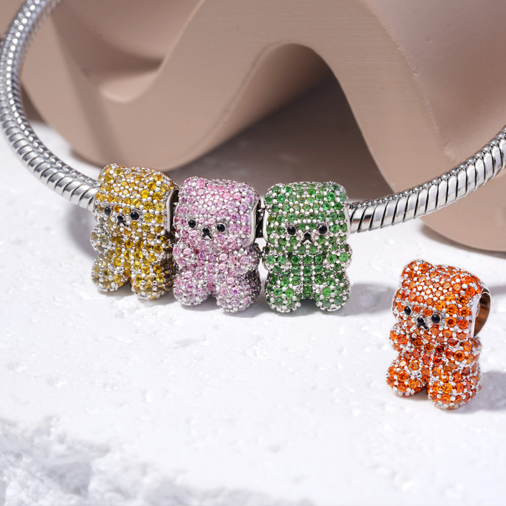 Gnoce Green Gummy Bear Charm_3