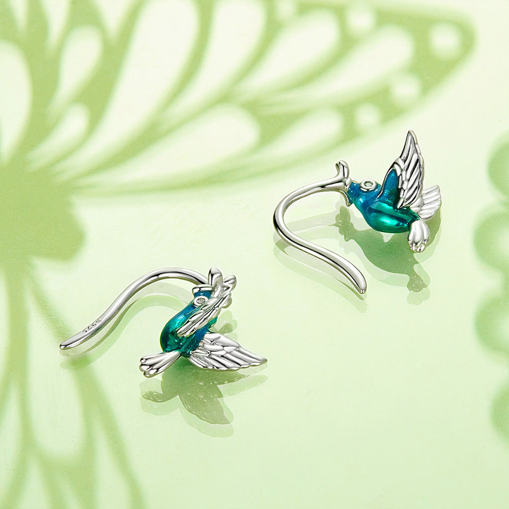 Gnoce Hummingbird Ear Hook_2