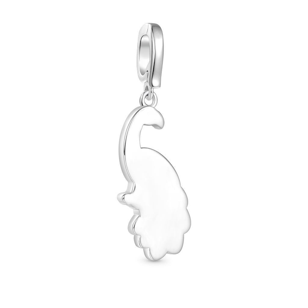 Gnoce Peacock Spreads Its Tail Clasp Clusters Charm_2