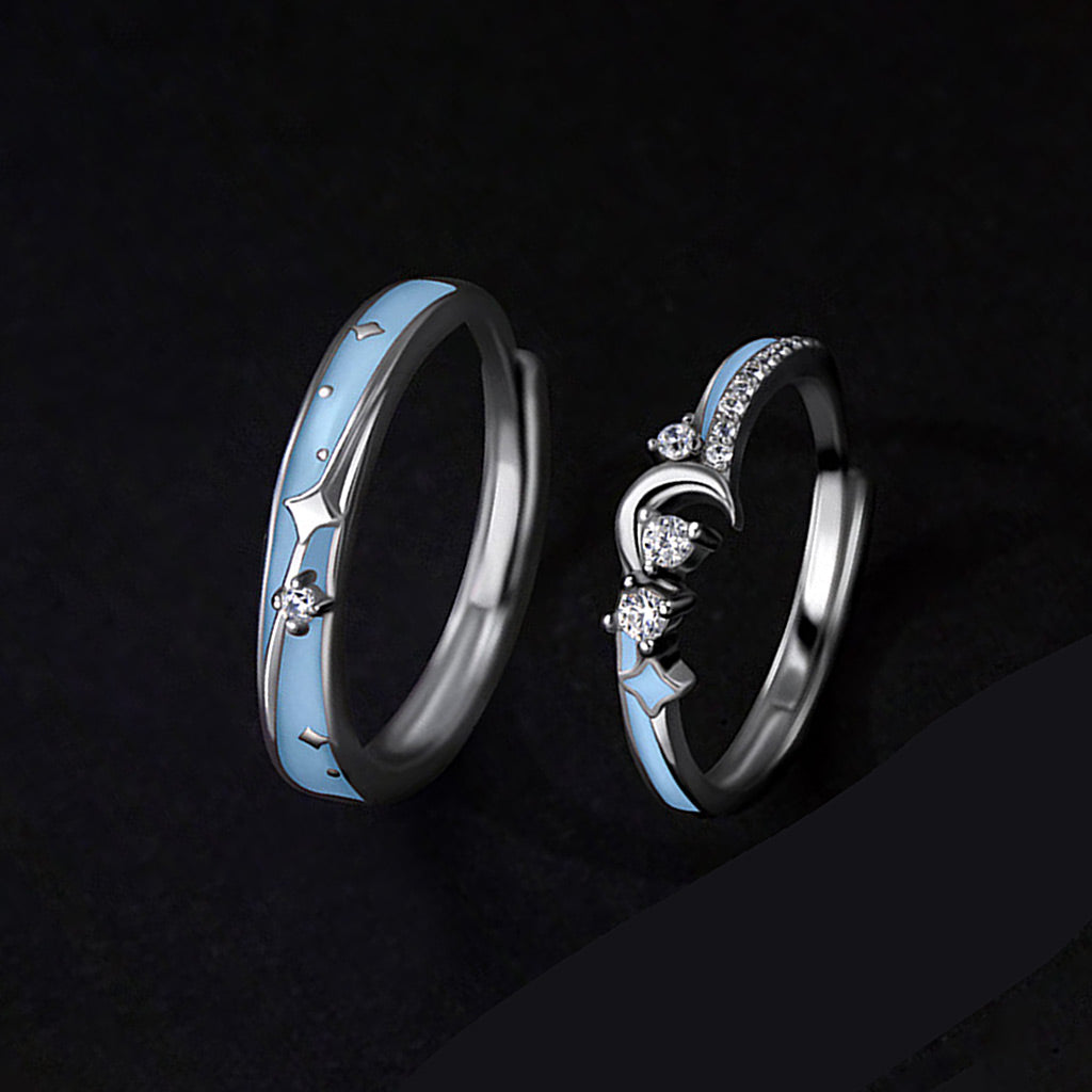 Gnoce Glowing Band Moon Adjustable Women's Band_2