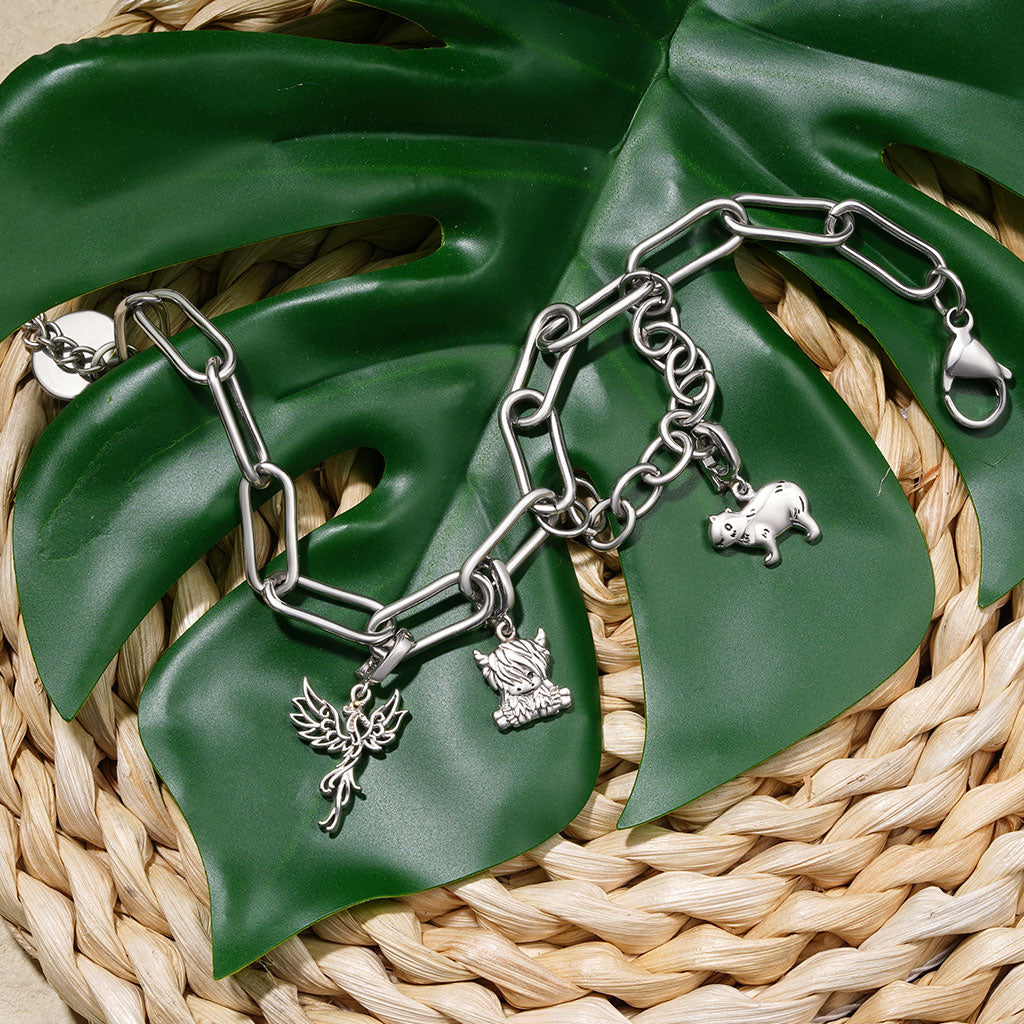 Gnoce Highland Cow Clasp Clusters Charm_3