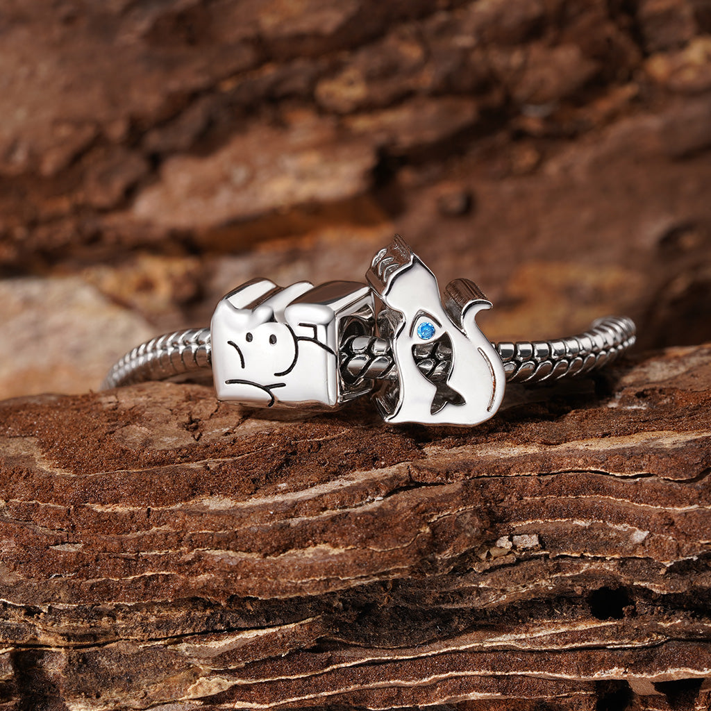 Gnoce Personalized Cute Pet Photo Charm_3