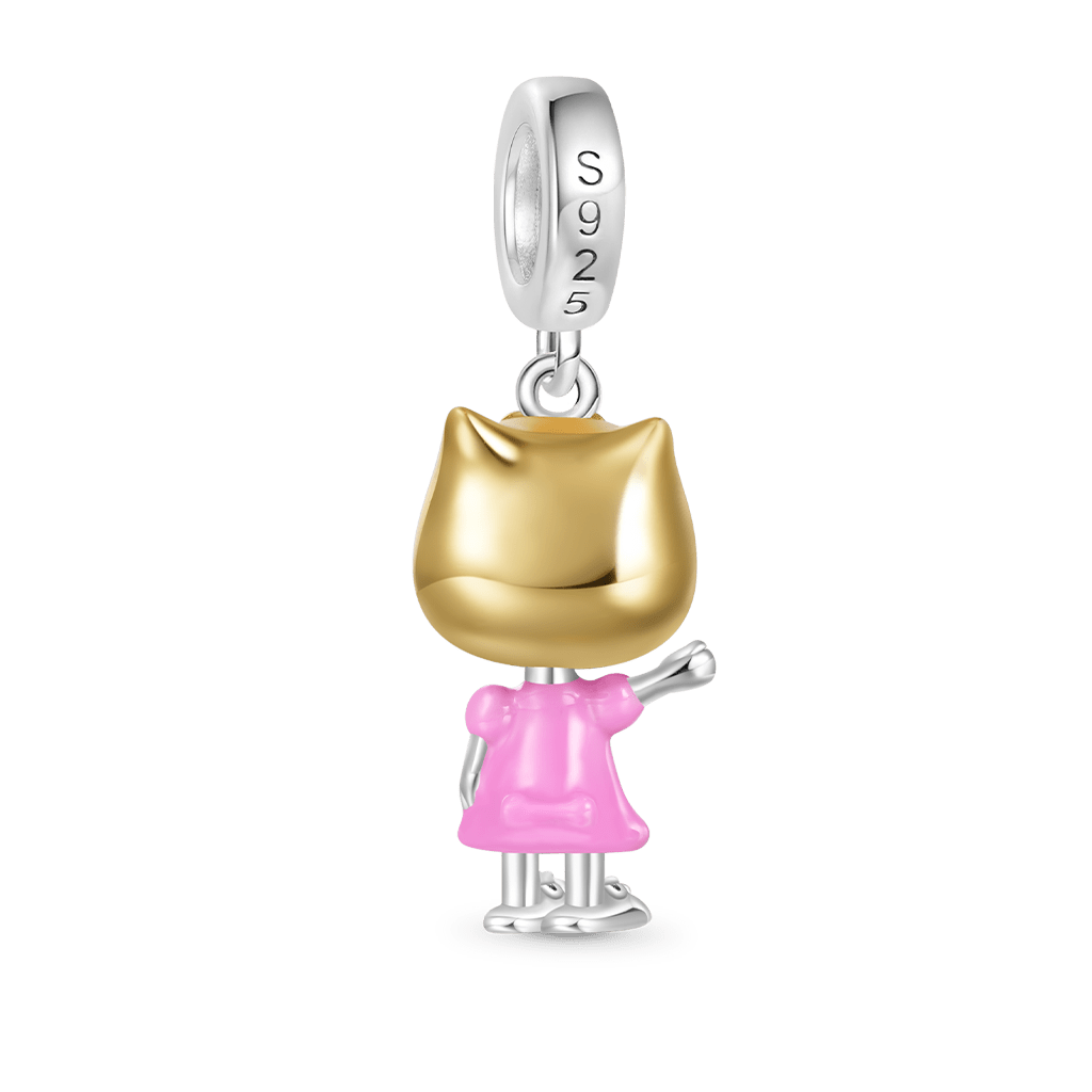 Gnoce Peanuts Sally Brown Pendant Dangle Charm_3