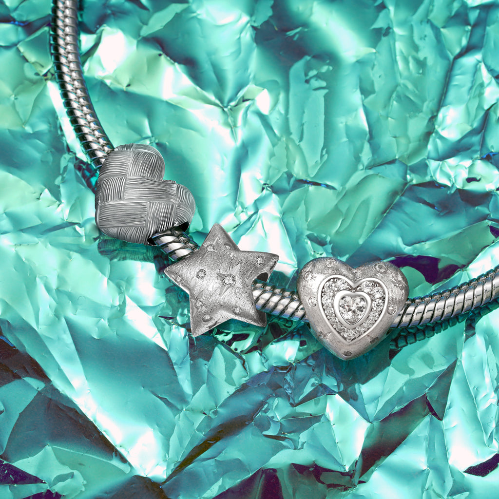 Gnoce Shining Sandblasting Star Charm_3