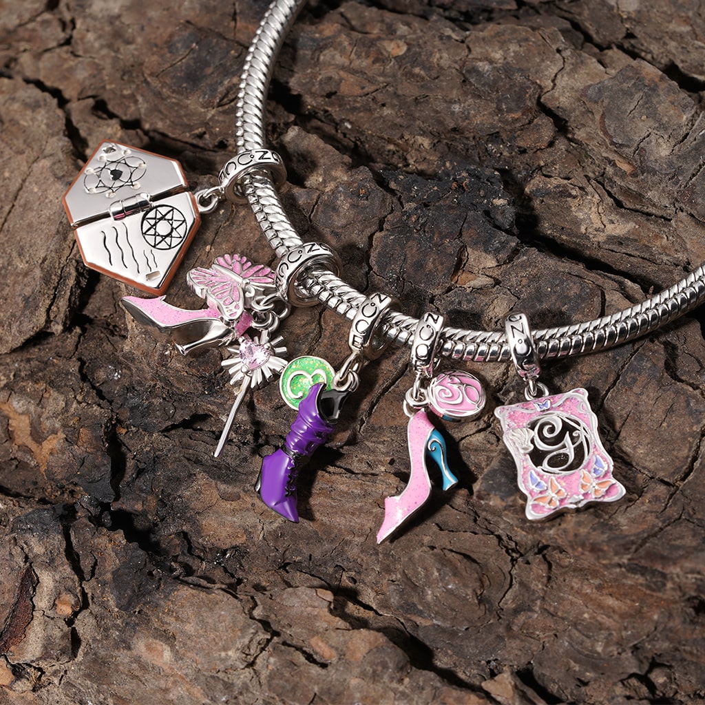 Gnoce Wicked Elphaba Dance Boots Pendant Dangle Charm_3