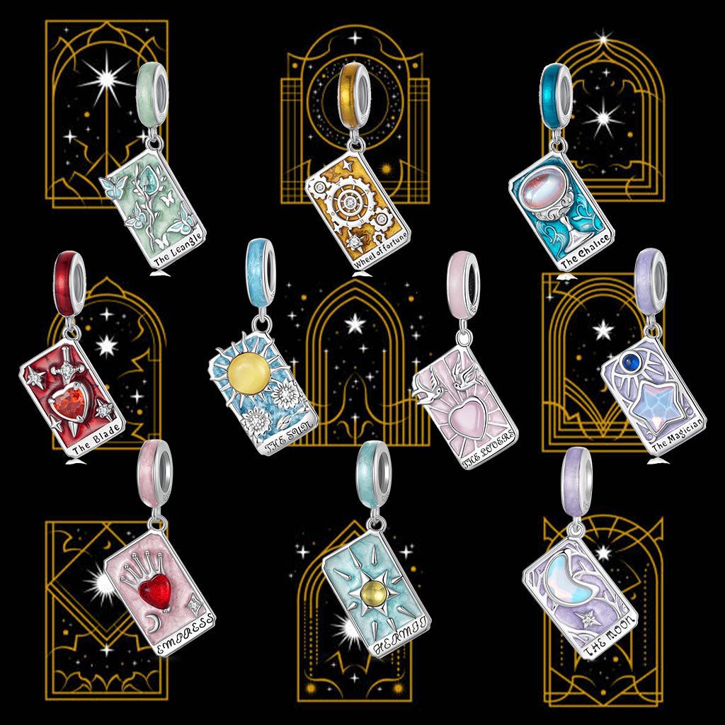 Gnoce High Priestess Tarot Pendant Dangle Charm_3