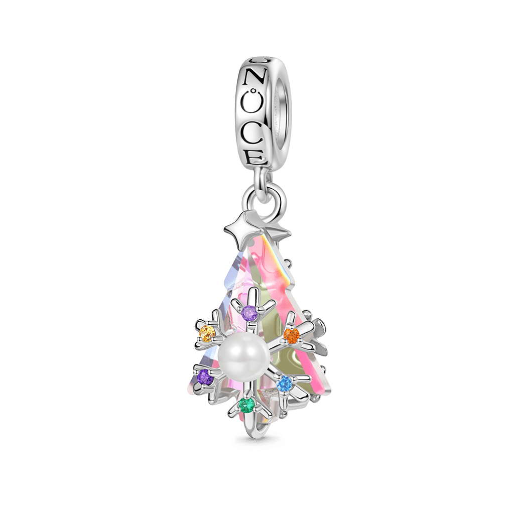 Gnoce Christmas Tree Snowflakes Pendant Dangle Charm_1