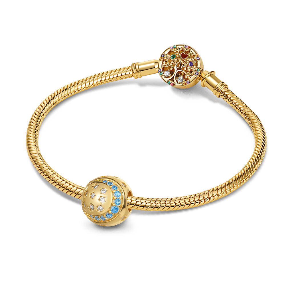 Gnoce Romantic Starry Moon Star Charm_3