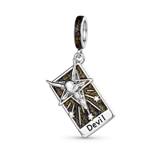 Gnoce Tarot Devil Card Pendant Dangle Charm_1