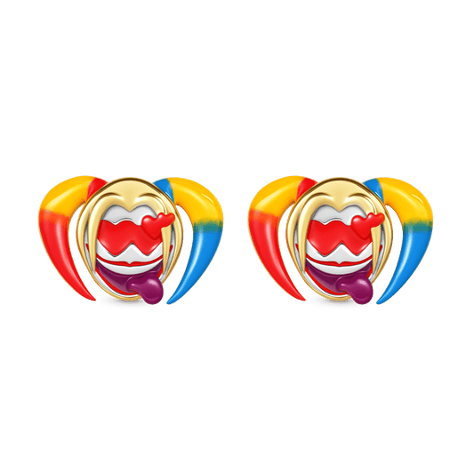 The Suicide Squad x Gnoce Harley Quinn Stud Earrings_1