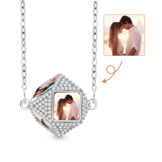 Gnoce Custom Couple Necklace Photo Pendant_1