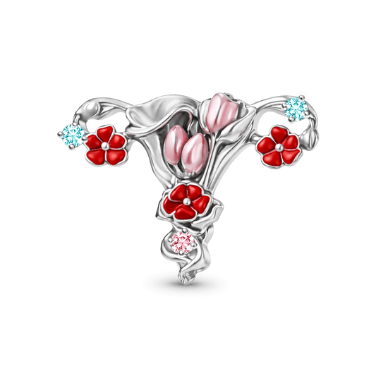 Gnoce Floral Uterus Charm_1
