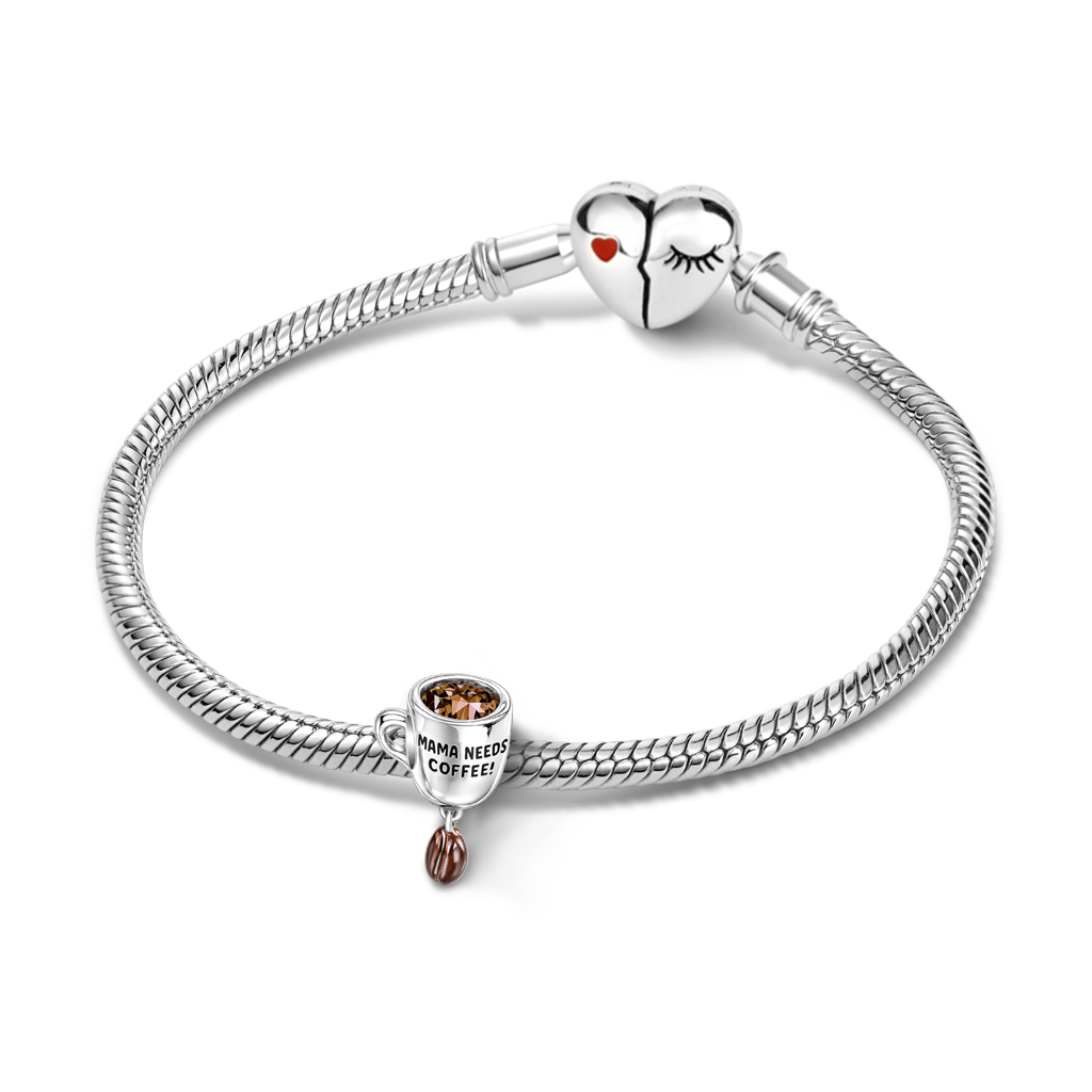 Gnoce Mother's Day Coffee Cup Engravable Charm_3