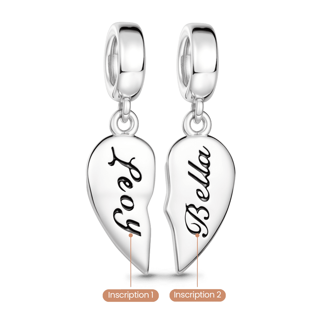 Gnoce Avocado Couple Customized Double Pendant Dangle Charm_5