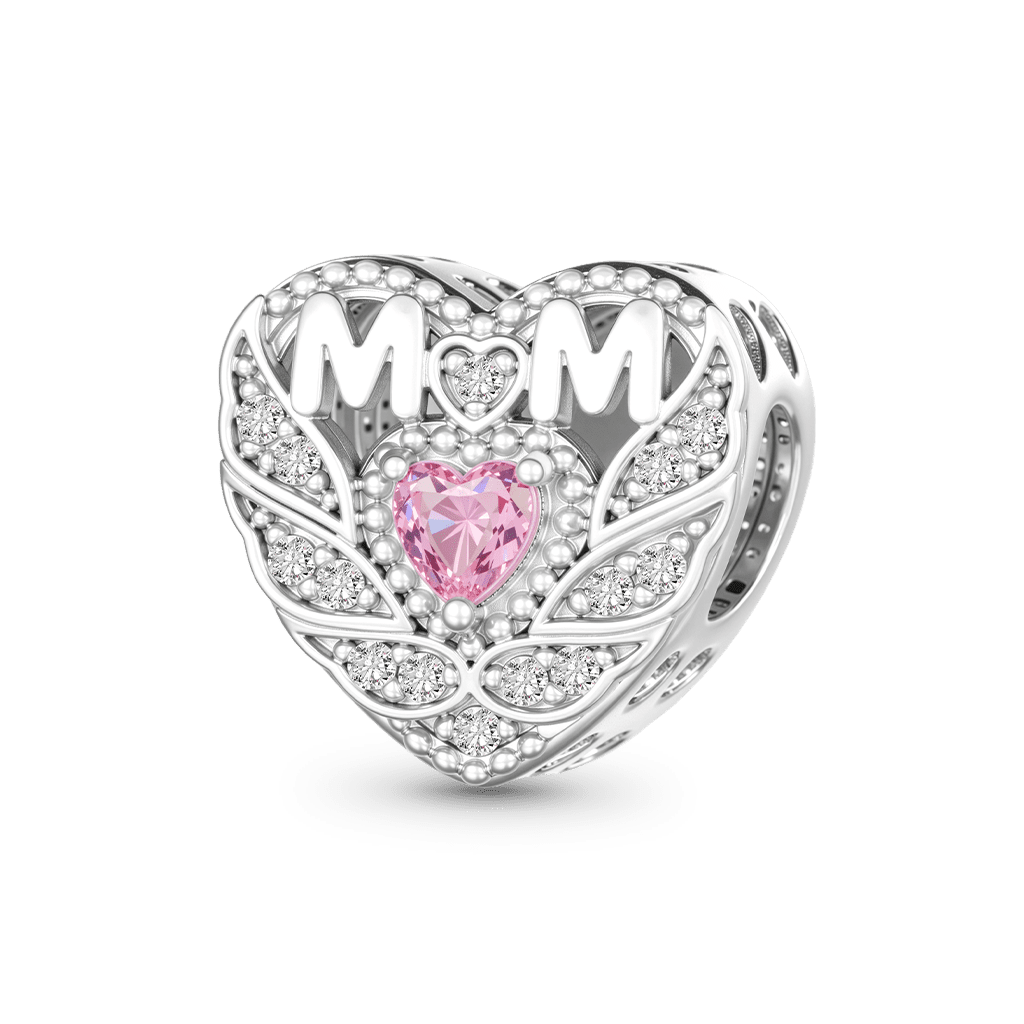 Gnoce Mother's Day Love Mom Heart Stopper Charm_1