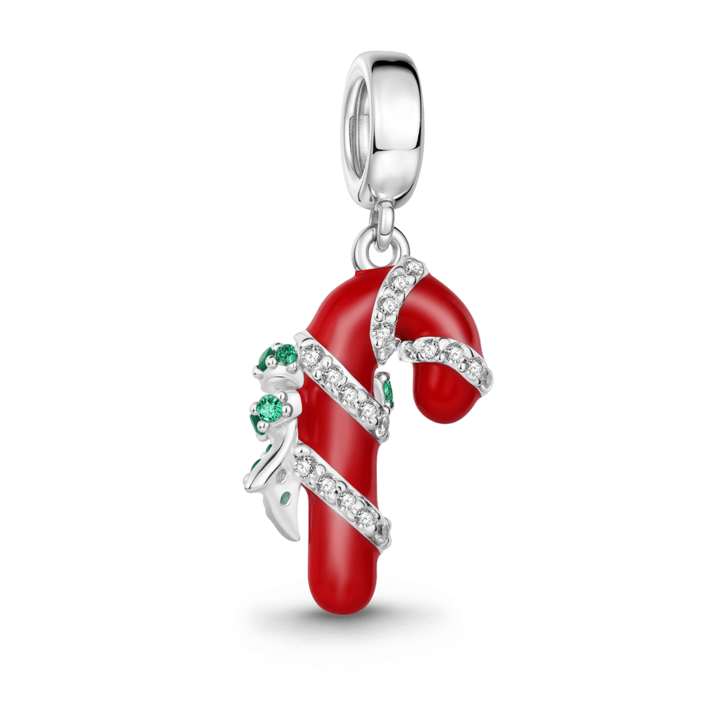 Gnoce Candy Cane Pendant Dangle Charm_5