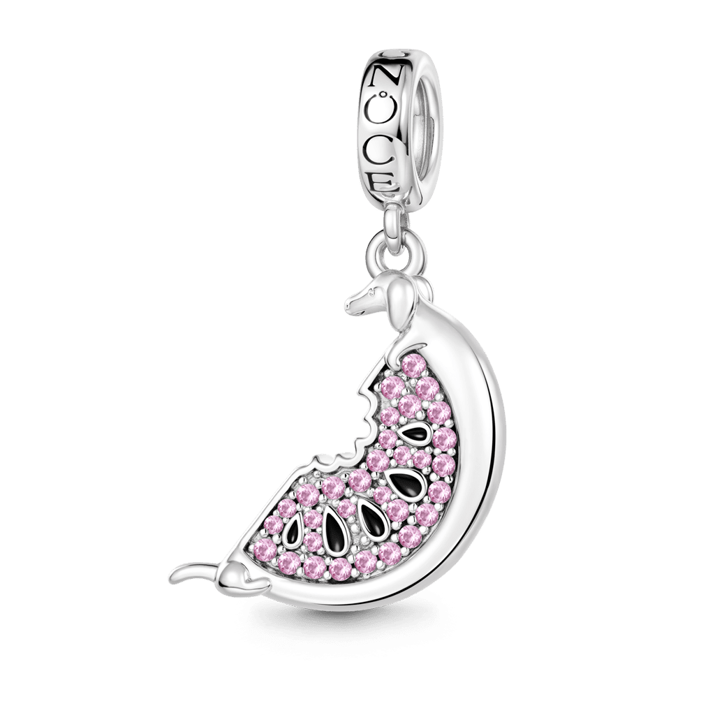 Gnoce Watermelon Slices Pendant Dangle Charm_1