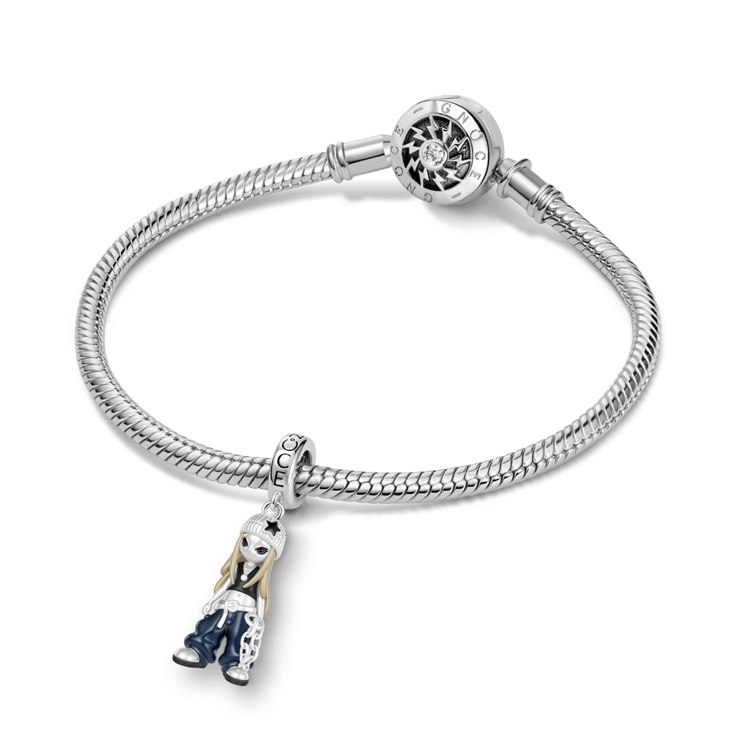 Gnoce Cool Girl Pendant Dangle Charm_3