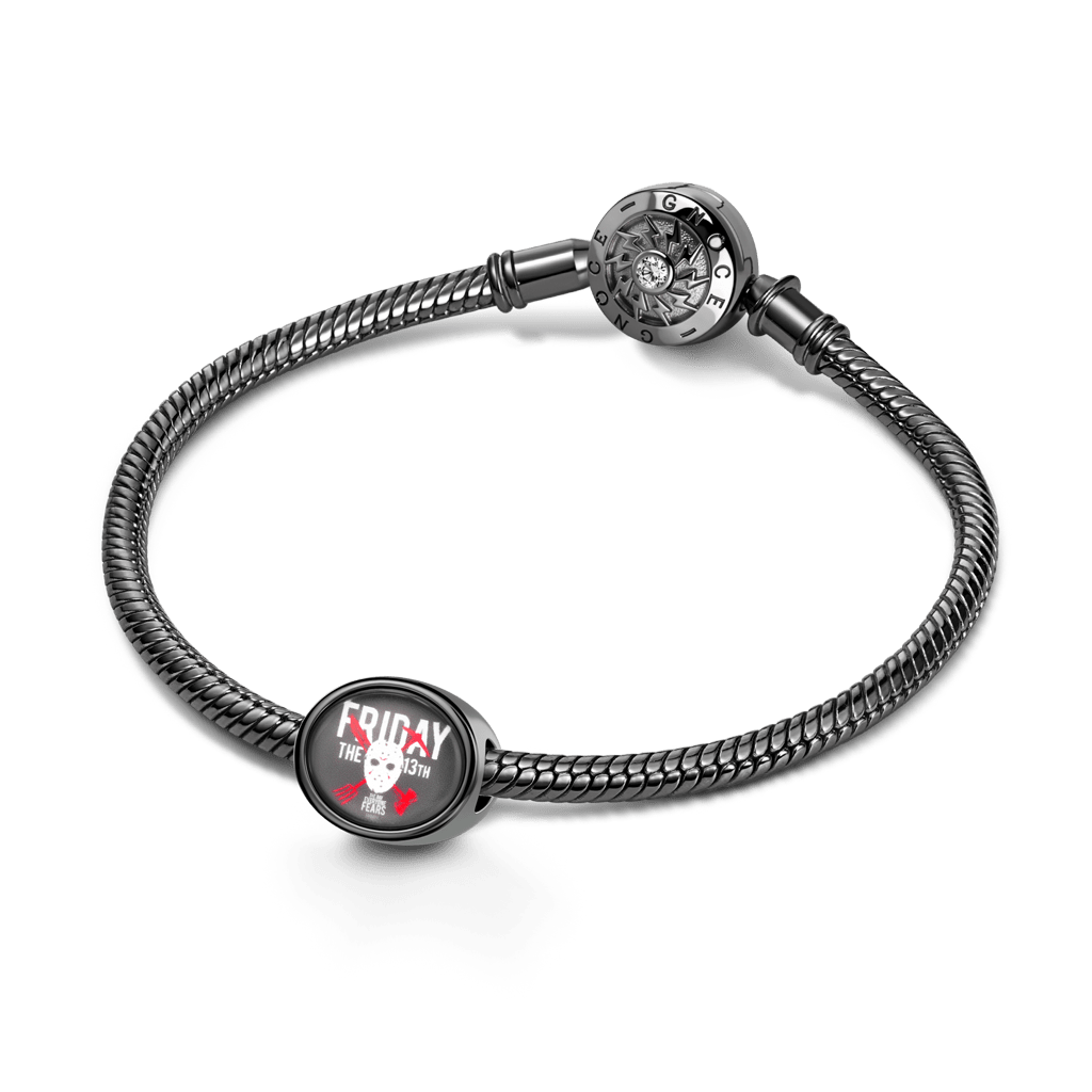 Gnoce Friday the 13th Charm Platinum-plated Silver Blend_3