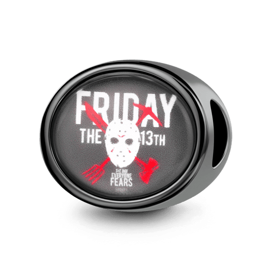 Gnoce Friday the 13th Charm Platinum-plated Silver Blend_1