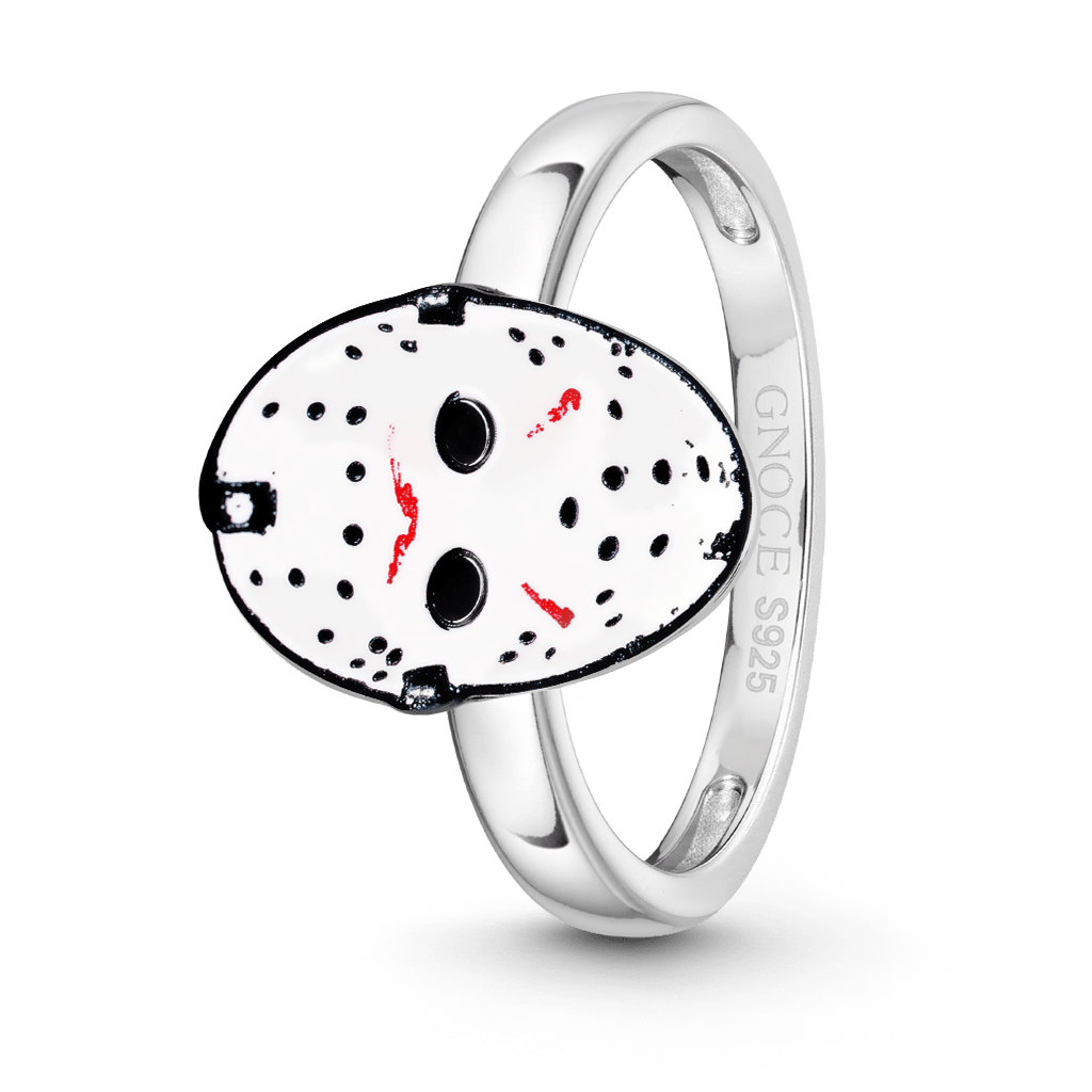 Gnoce Friday the 13th Ring Platinum-plated Silver Blend_4