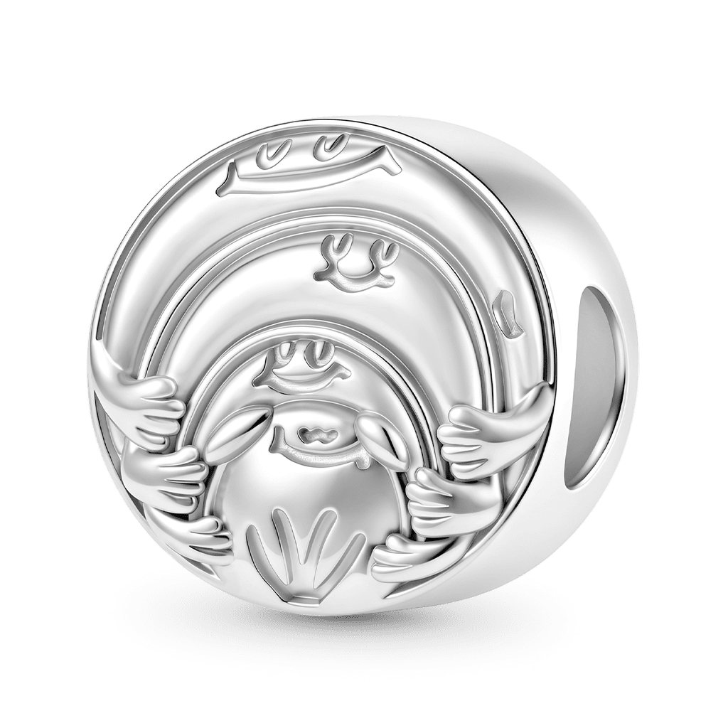 Gnoce Personalized Photo Charm Platinum-plated Silver Blend_2