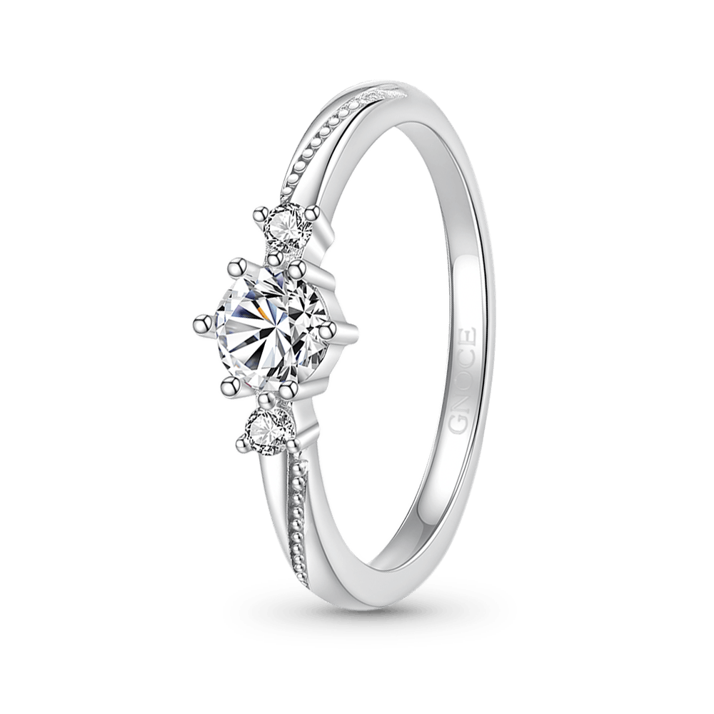 Gnoce 'Love At First Sight' Adjustable Diamond Women's Band_1