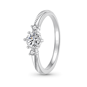 Gnoce 'Love At First Sight' Adjustable Diamond Women's Band_1