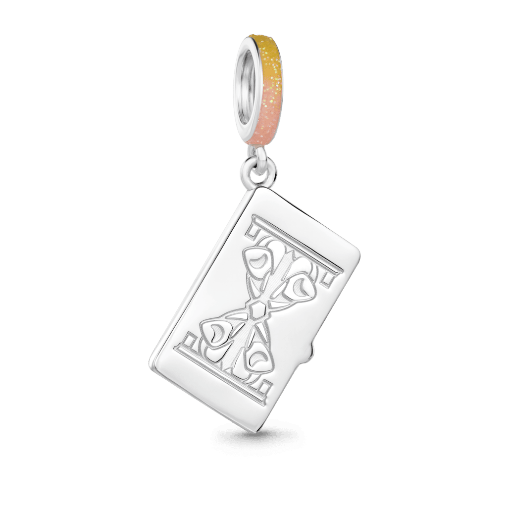 Gnoce Tarot Card Charm Platinum-plated Silver Blend_6